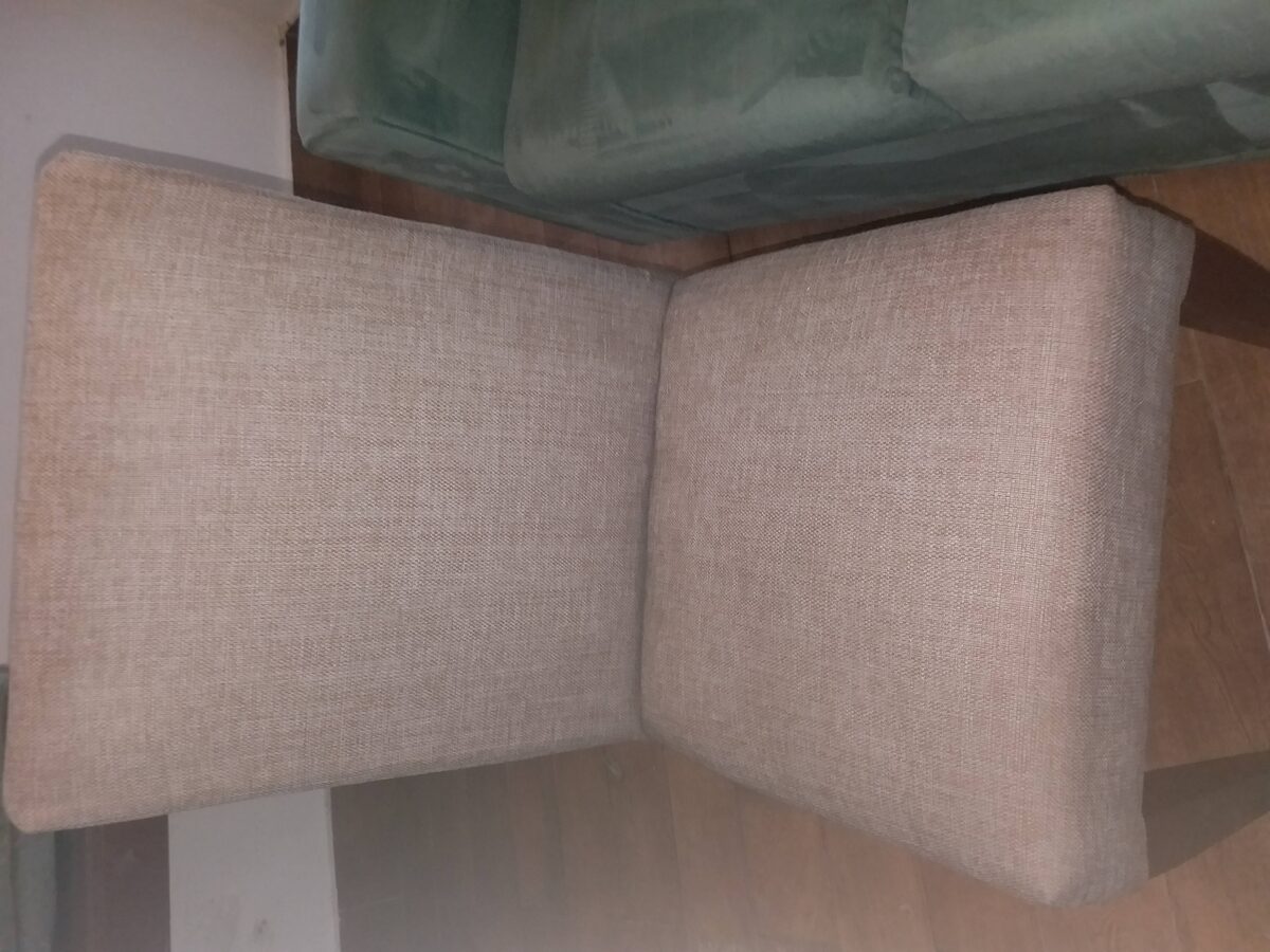Dining chair after cleaning