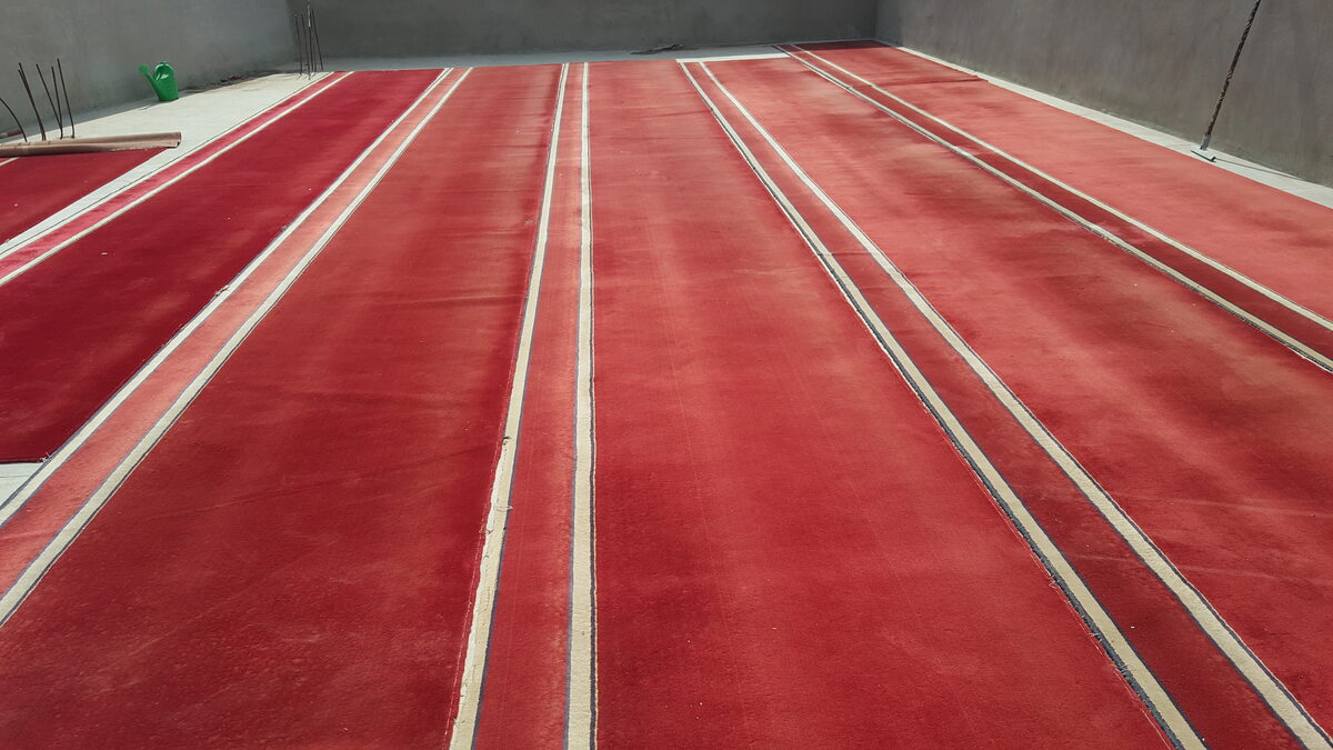 Masjid carpet cleaning wide view