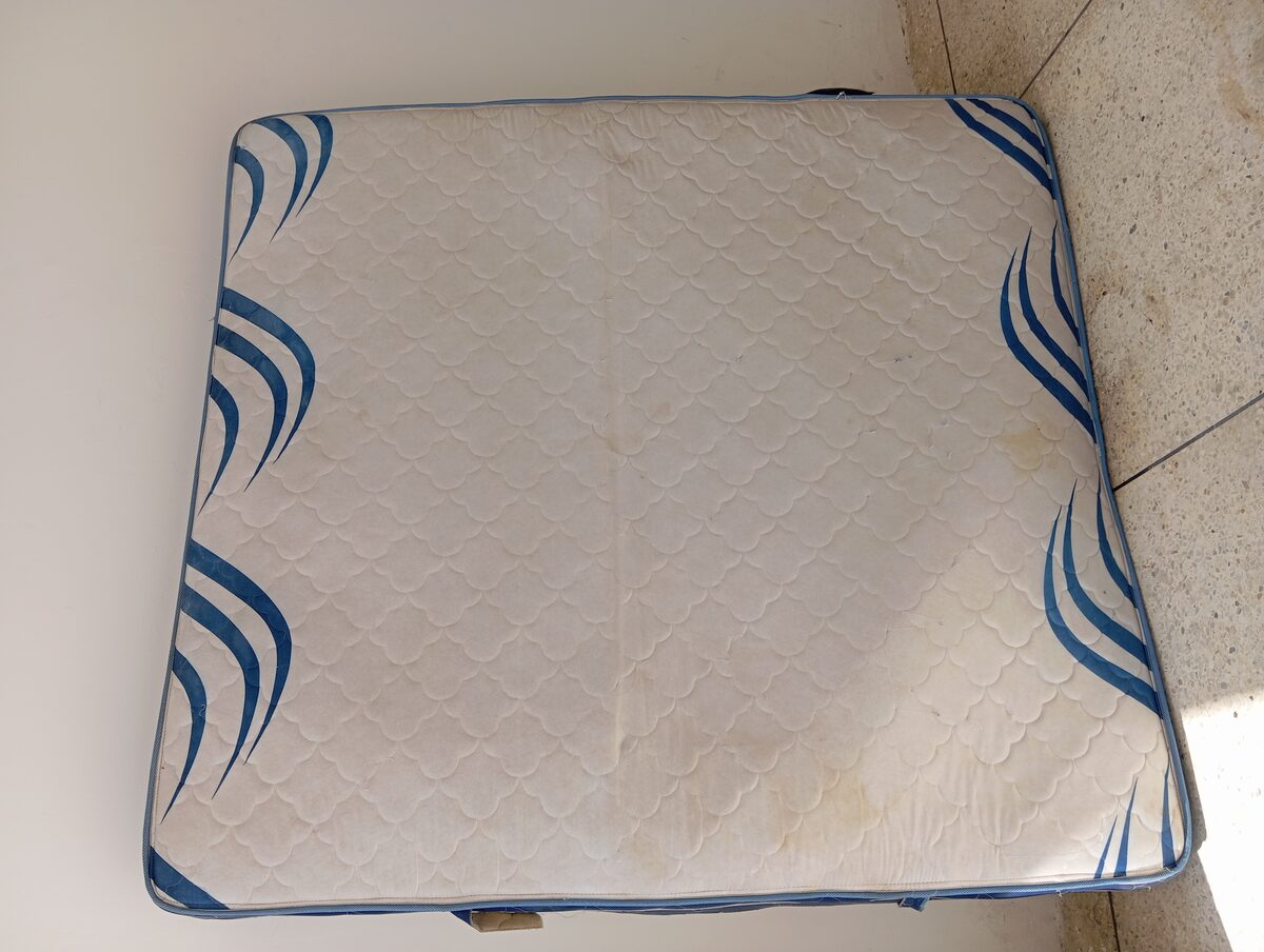Mattress after cleaning